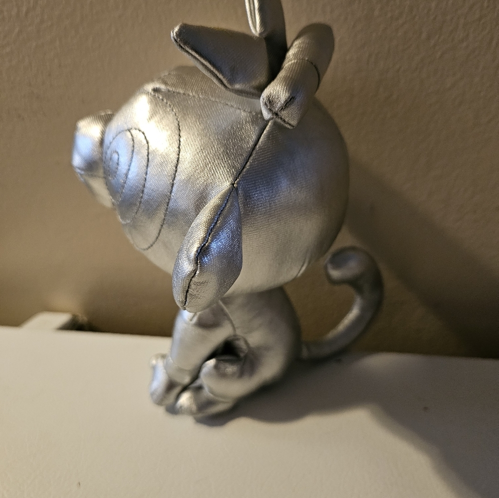 Pokémon 25th Anniversary 8" Inch Silver Grookey Plush Toy - Picture 5 of 5
